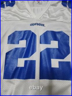 Vintage Emmitt Smith #22 Dallas Cowboys Jersey 90's Rare Stiched Nameplate