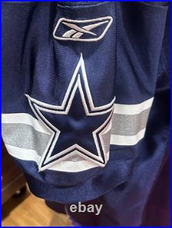 Vintage Emmitt Smith Dallas Cowboys Reebok Authentic NFL Football Jersey Men 56