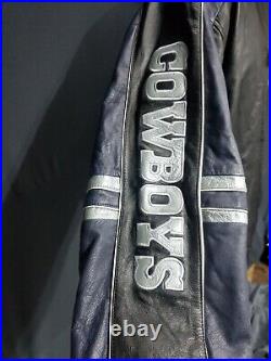 Vintage G III By Carl Banks Dallas Cowboys 100% Leather Jacket Size Medium Vintage G III By Carl Banks Dallas Cowboys 100% Leather Jacket Size Medium