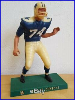 Vintage Hartland Plastics NFL Football Dallas Cowboys Bob Lilly Figure Statue