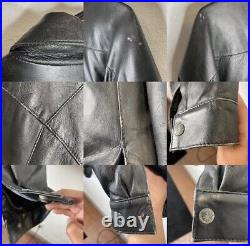 Vintage Jeff Hamilton Dallas Cowboys Leather Jacket Size XL Big Star Logo