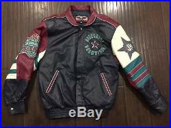 Vintage Jeff Hamilton NFL Dallas Cowboys Superbowl XXVII Leather Jacket Sz L