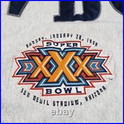 Vintage Legends Athletics 1996 Dallas Cowboys Superbowl 30 XL Sweatshirt