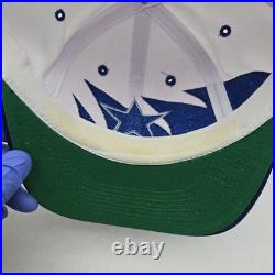Vintage Logo Athletic Dallas Cowboys Snapback Hat Cap Sharktooth 90s NFL Footbal