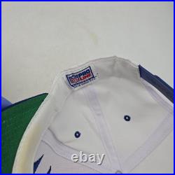 Vintage Logo Athletic Dallas Cowboys Snapback Hat Cap Sharktooth 90s NFL Footbal