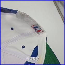 Vintage Logo Athletic Dallas Cowboys Snapback Hat Cap Sharktooth 90s NFL Footbal