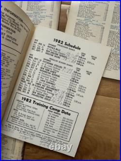 Vintage Lot of 14 NFL Dallas Cowboys Football Media Guide Paperback Books Vintage Lot of 14 NFL Dallas Cowboys Football Media Guide Paperback Books