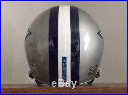 Vintage Maxpro Football Helmet, Roger Staubach, Two Bar Facemask Dallas Cowboys