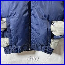 Vintage Mens Dallas Cowboys Pro Player Embroidered Puffer Jacket Size Medium