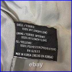 Vintage Mens Dallas Cowboys Pro Player Embroidered Puffer Jacket Size Medium