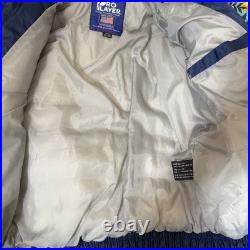 Vintage Mens Dallas Cowboys Pro Player Embroidered Puffer Jacket Size Medium
