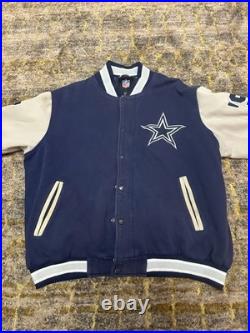 Vintage NFL Dallas Cowboys 5X Superbowl XL Jacket
