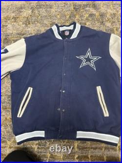 Vintage NFL Dallas Cowboys 5X Superbowl XL Jacket