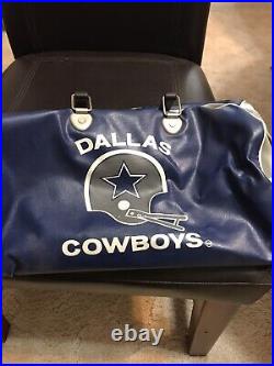 Vintage NFL Dallas Cowboys Football Duffel Bag Travel Carry On Overnight