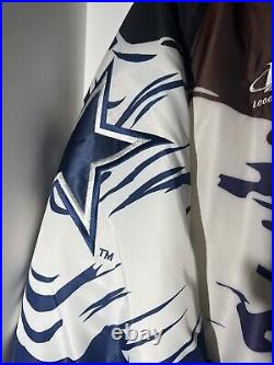 Vintage NFL Dallas Cowboys Logo Athletics puffer jacket Large- see description