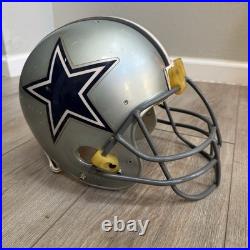 Vintage NFL Dallas Cowboys Riddell Full Size VSR-Y Medium Football Helmet