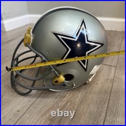 Vintage NFL Dallas Cowboys Riddell Full Size VSR-Y Medium Football Helmet