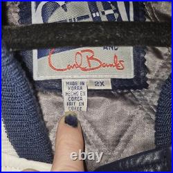 Vintage NFL Dallas Cowboys Soft Leather Jacket Size 2X Large