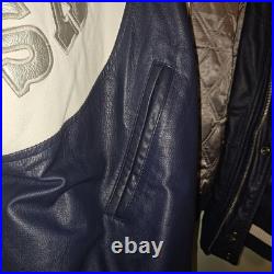 Vintage NFL Dallas Cowboys Soft Leather Jacket Size 2X Large