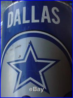Vintage NFL Dallas Cowboys Trash Can Waste Basket