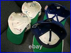 Vintage NFL Dallas Cowboys snapback hat lot 7 hats Starter Logo Athletic Logo 7