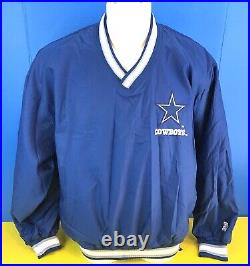 Vintage NFL STARTER Dallas Cowboys Deion Sanders #21 Pullover Jacket Size L vtg Vintage NFL STARTER Dallas Cowboys Deion Sanders #21 Pullover Jacket Size L vtg