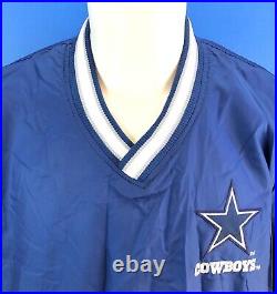 Vintage NFL STARTER Dallas Cowboys Deion Sanders #21 Pullover Jacket Size L vtg Vintage NFL STARTER Dallas Cowboys Deion Sanders #21 Pullover Jacket Size L vtg