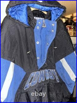 Vintage Nike Cowboys L Men's Jacket And Xl Jersey NFL Team Apparel