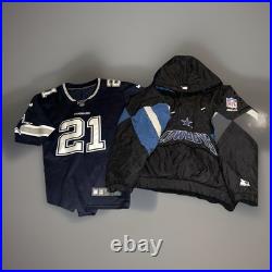 Vintage Nike Cowboys L Men's Jacket And Xl Jersey NFL Team Apparel