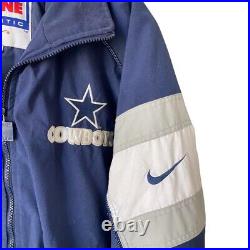 Vintage Nike Dallas Cowboys puffer coat size large