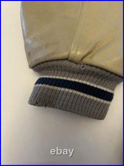 Vintage Nike Embroidered Dallas Cowboys Letterman Jacket Size L