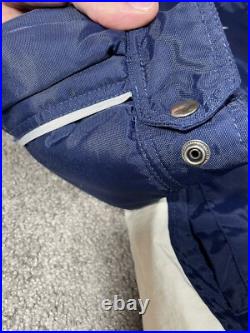 Vintage Nike Pro Line Dallas Cowboys Full Zip Puffer Coat NFL Nike Jacket Sz. L