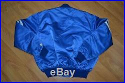 Vintage OG Dallas Cowboys Satin Starter NFL Proline Jacket XL Nice FIRE Blue