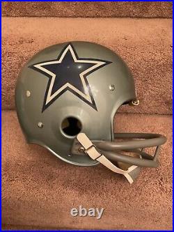 Vintage Original Dallas Cowboys Riddell Kra-Lite TK2 1971 Football Helmet