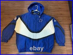 Vintage Pro Line Apex One Dallas Cowboys Winter Jacket With Hood