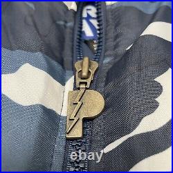 Vintage Pro Player Jacket Mens XL Blue Camo Puffer Dallas Cowboys NFL Experience