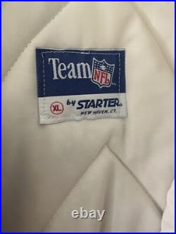 Vintage RARE PROMO Coka Cola 1990s Starter Dallas Cowboys Puffer Jacket Mens XL