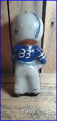 Vintage Rare Dallas Cowboys Football Player 8 Candle