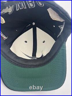 Vintage Rare NIKE Dallas Cowboys NFL Snapback Wool Hat Cap Gray Tag Spell Out