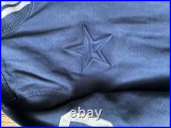 Vintage Rare Nike Dallas Cowboys Jacket Men's Medium Sample Y2K