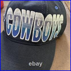 Vintage Rare Starter Dallas Cowboys Tri Color SnapBack Tripower