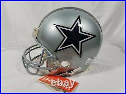 Vintage Riddell Authentic NFL Pro Line Football Helmet Dallas Cowboys With Tags