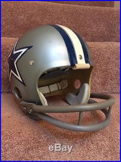 Vintage Riddell Kra-Lite TK2 Football Helmet-1971 Dallas Cowboys -Staubach Rare
