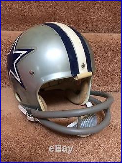 Vintage Riddell Kra-Lite TK2 Football Helmet-1973 Dallas Cowboys -very Rare