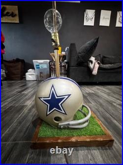 Vintage Riddle Dallas Cowboys lamp