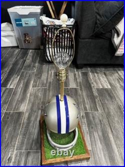 Vintage Riddle Dallas Cowboys lamp