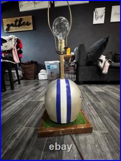Vintage Riddle Dallas Cowboys lamp