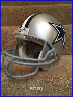 Vintage Schutt Air Football Helmet Dallas Cowboys Troy Aikman