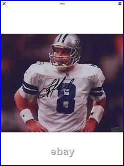 Vintage Schutt Air Football Helmet Dallas Cowboys Troy Aikman