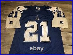 Vintage Starter Dallas Cowboys Deion Sanders Primetime 1995 NFL Jersey Sz 48 LG Vintage Starter Dallas Cowboys Deion Sanders Primetime 1995 NFL Jersey Sz 48 LG